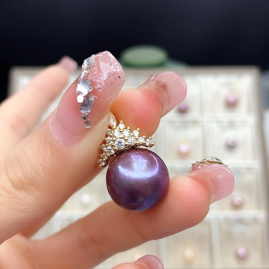 淡水珍珠颈饰合金