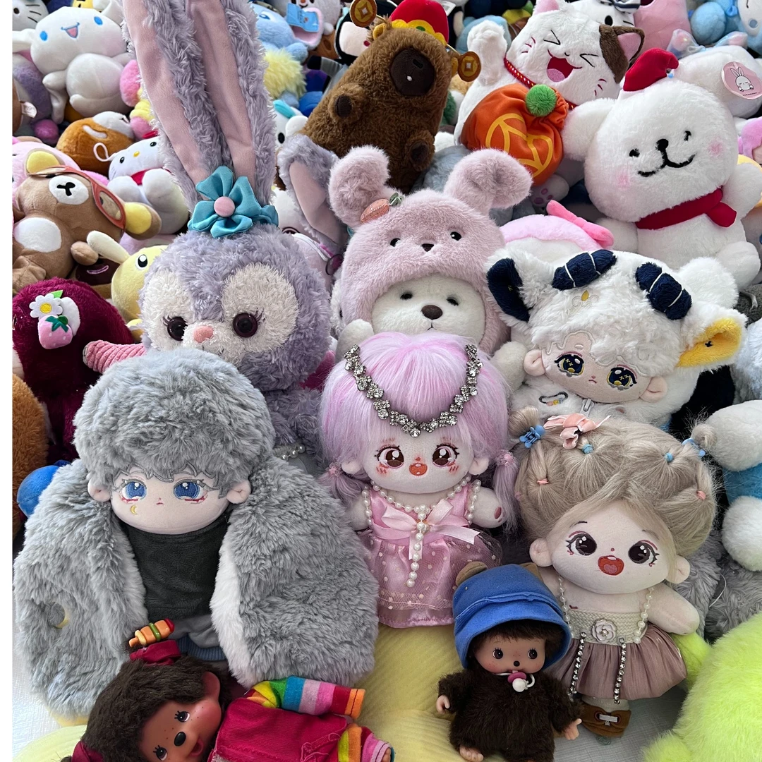 软萌中古毛绒玩具 以直播间毛绒玩具实物为准 满25包邮