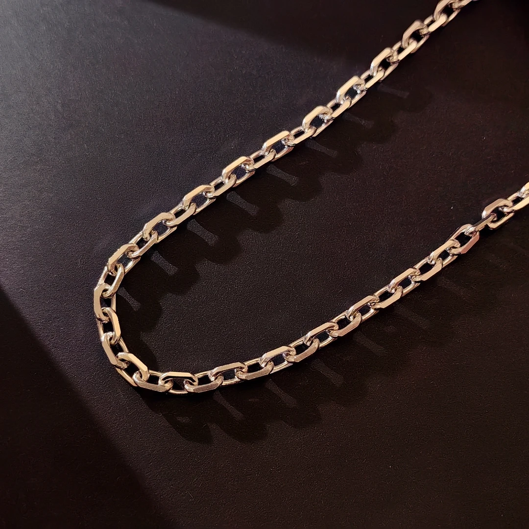 链子足银 链子足银 足银990十字项链 简约百搭 （XL9947）