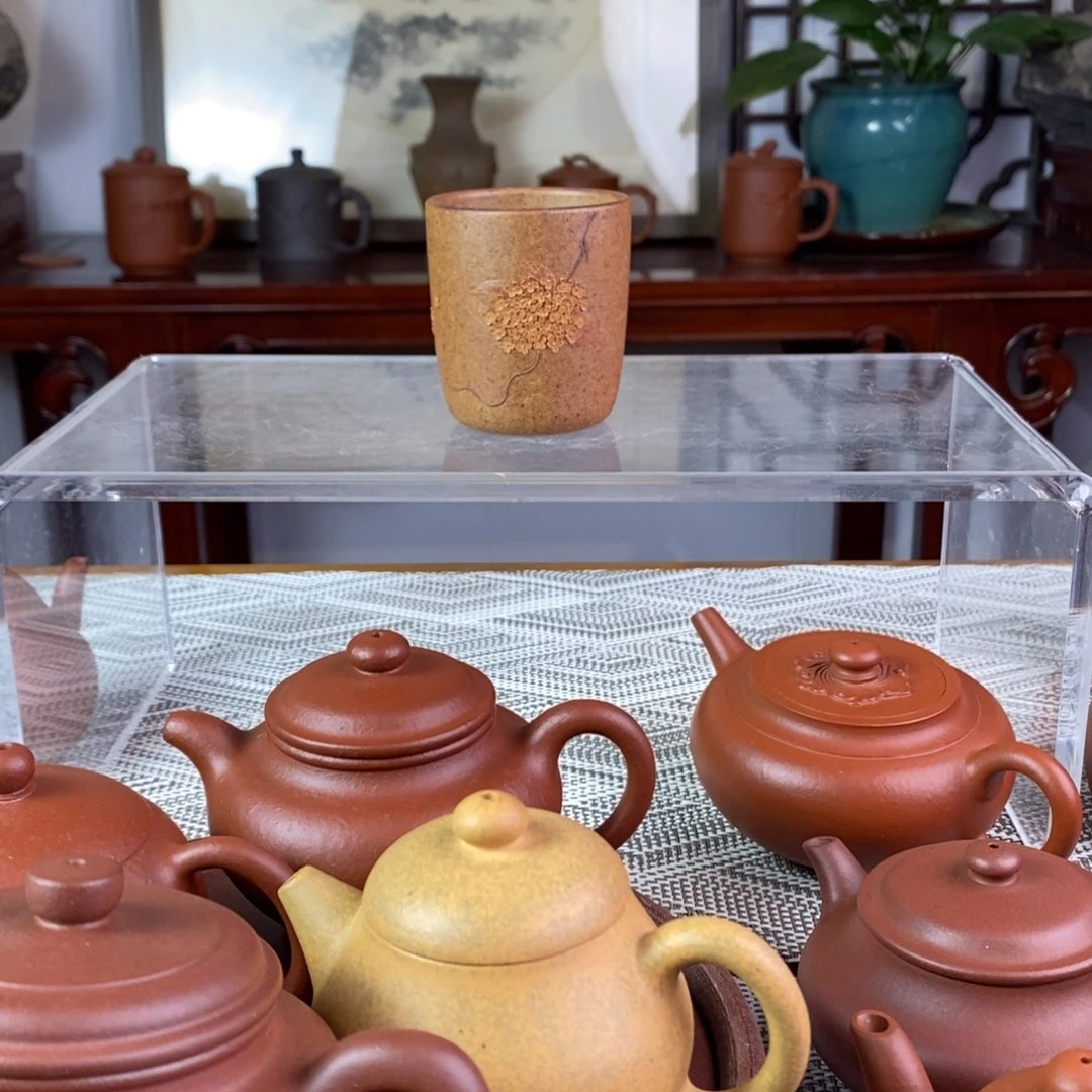 茶杯紫砂玉成窑泥高筒杯零添加