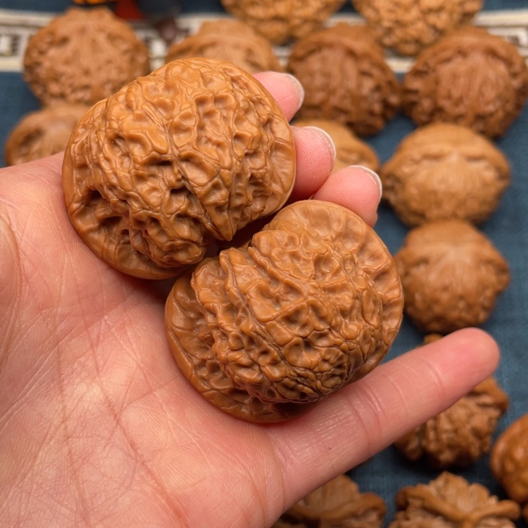 把件文玩核桃42精品血麒麟