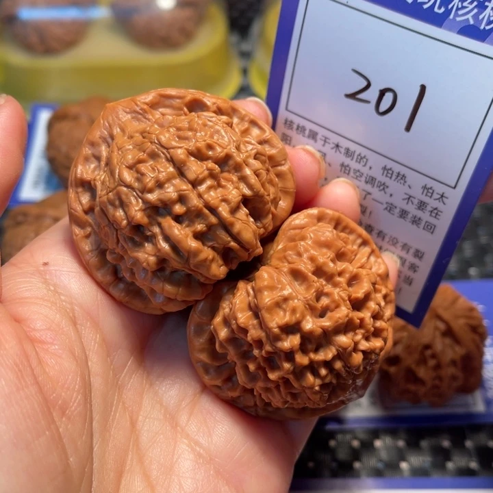 文玩核桃把件201官帽47