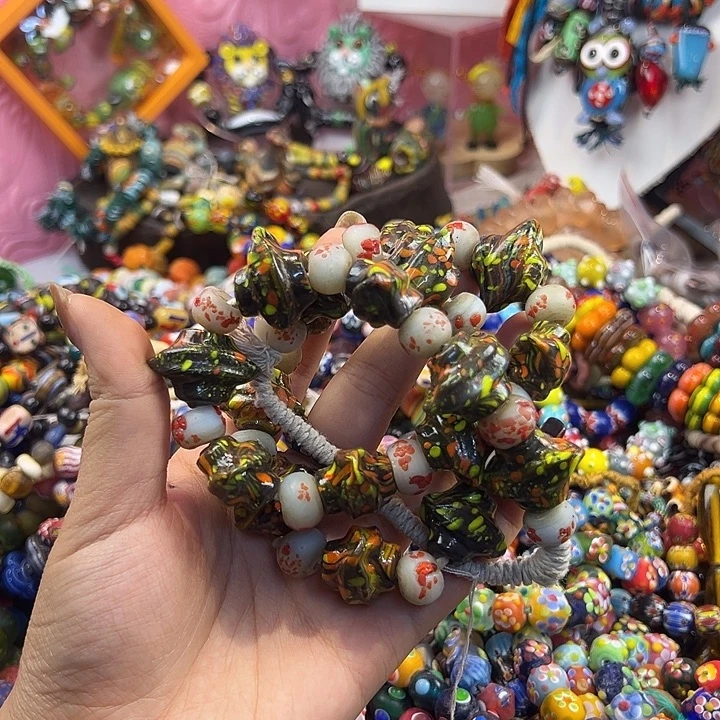 颈饰琉璃尼泊尔琉璃