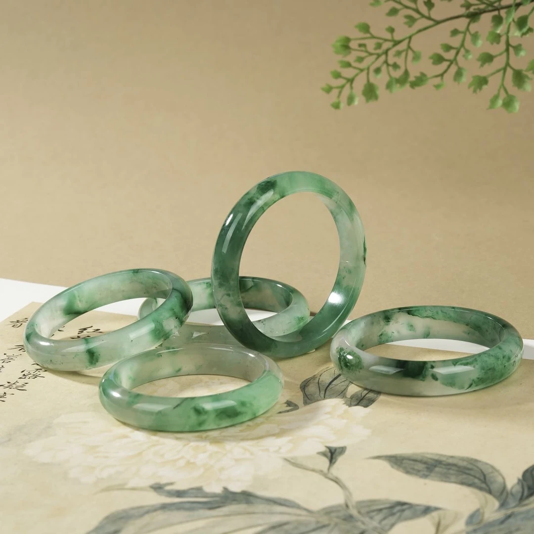 【云上好物】2 DS68379-石英质玉手镯—多样性发一件-10x7mm （JG）