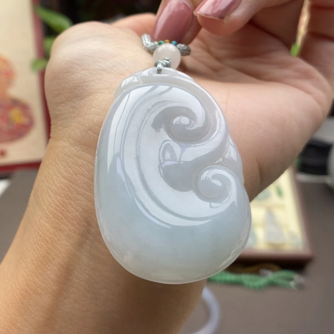 翡翠未镶嵌颈饰吊坠3