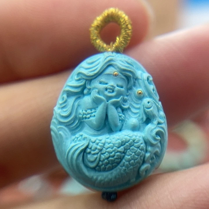 绿松石未镶嵌珠宝奇石