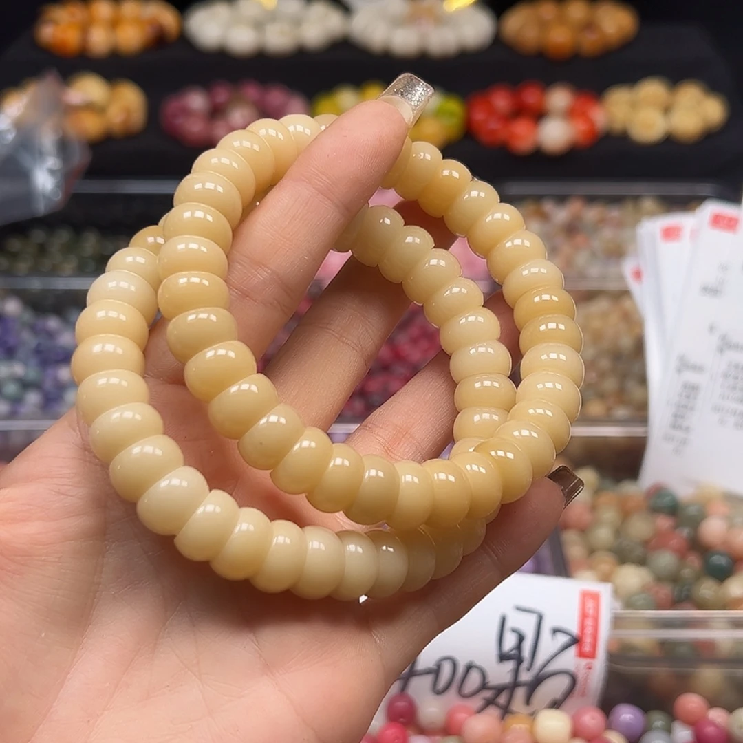 手串菩提根/象牙果卡13玉化金饭碗1条