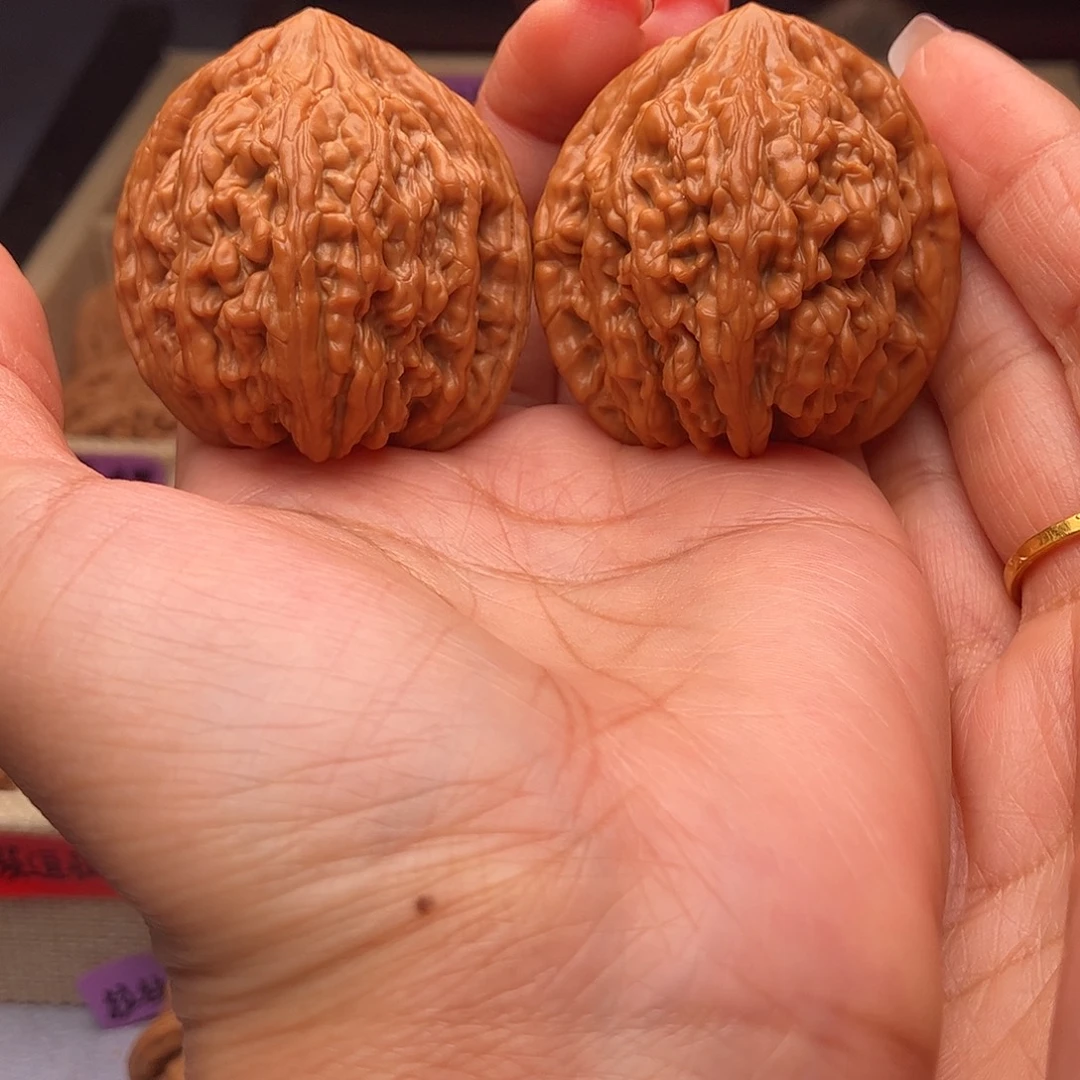 文玩核桃把件虎头王41