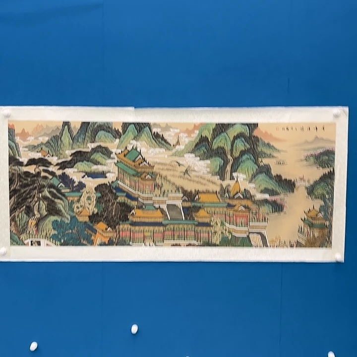 @***6国画苏珊老师去伪存真原作