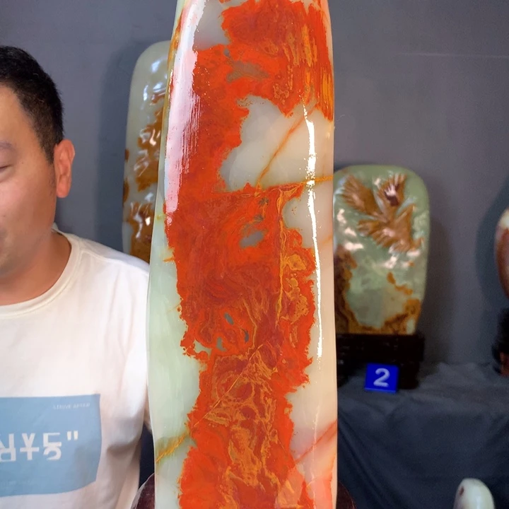 石材天然古青石原石摆件