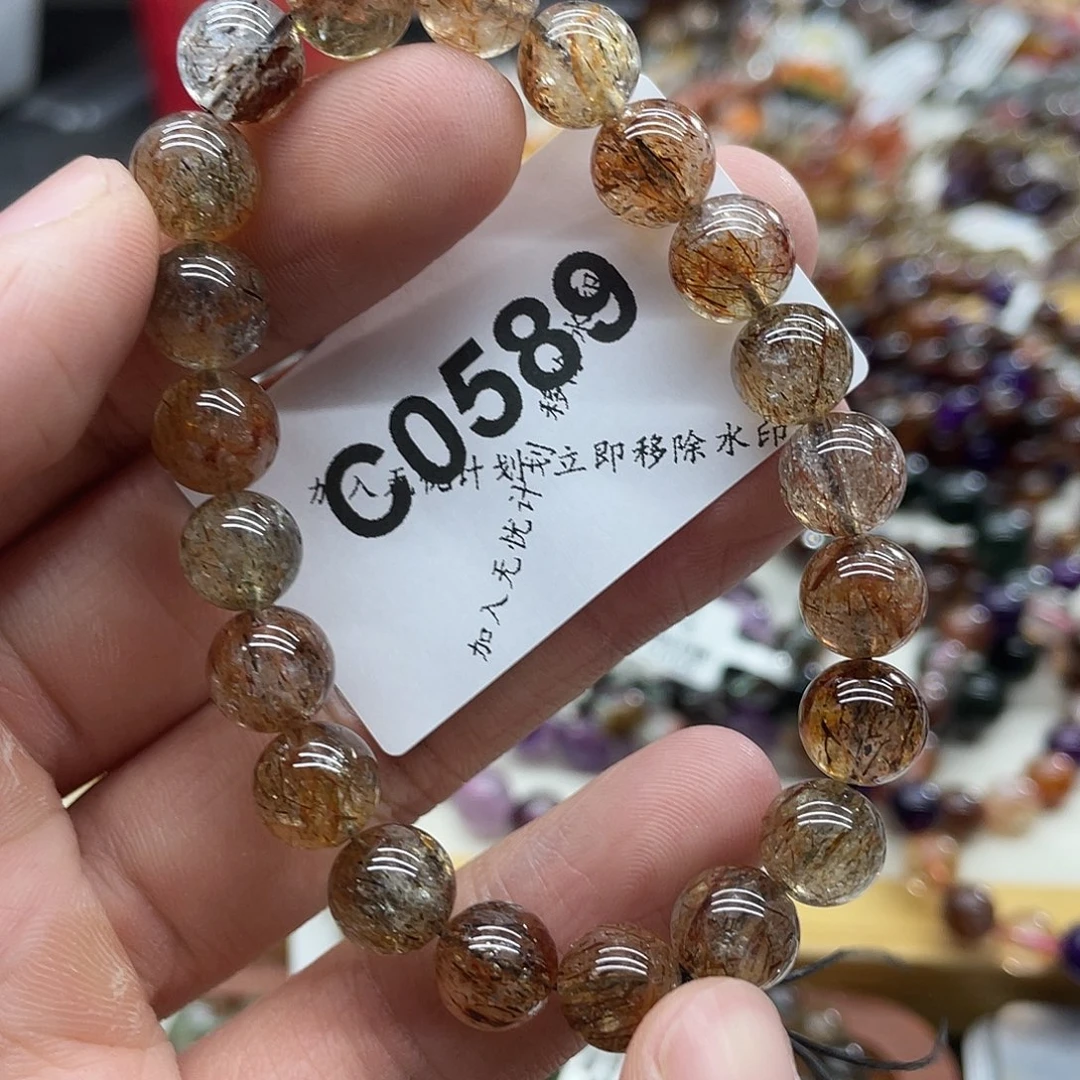 水晶手链未镶嵌天然