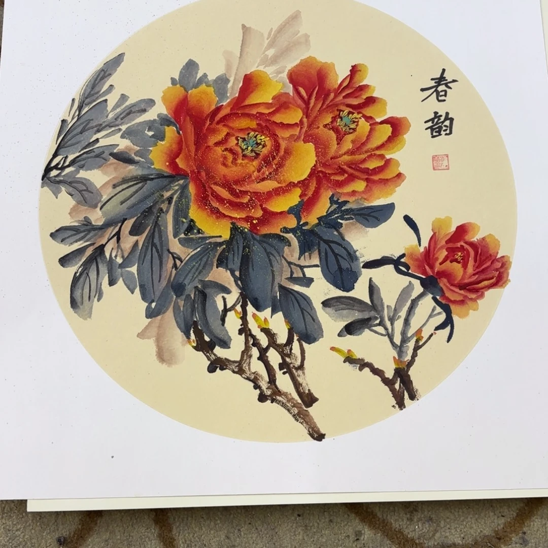 国画国画老师作品刘