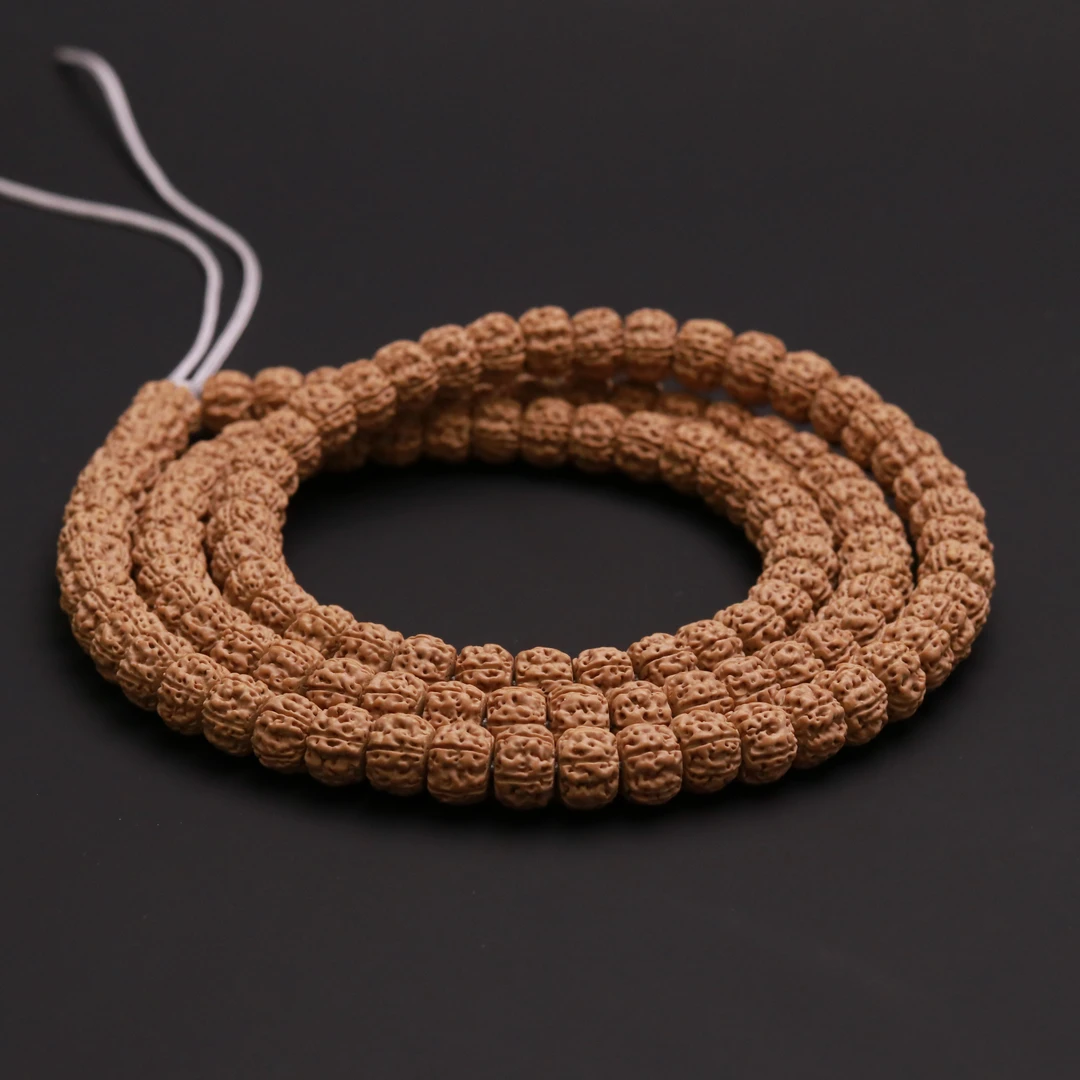 S5813【赛盘龙】定制老树藏式盘龙小金刚菩提108长串 （送工具）