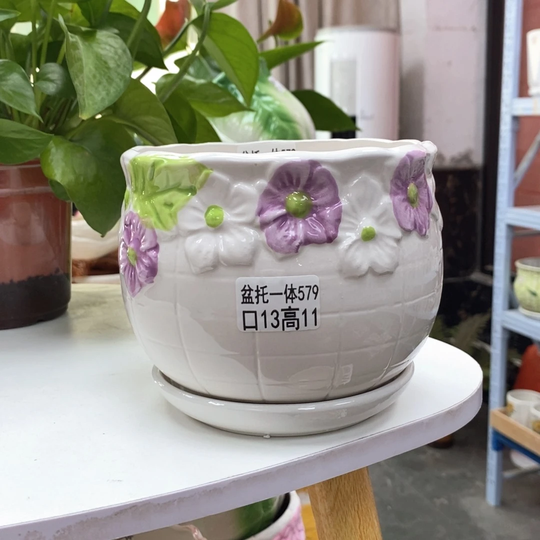 @陶瓷花盆@@5579