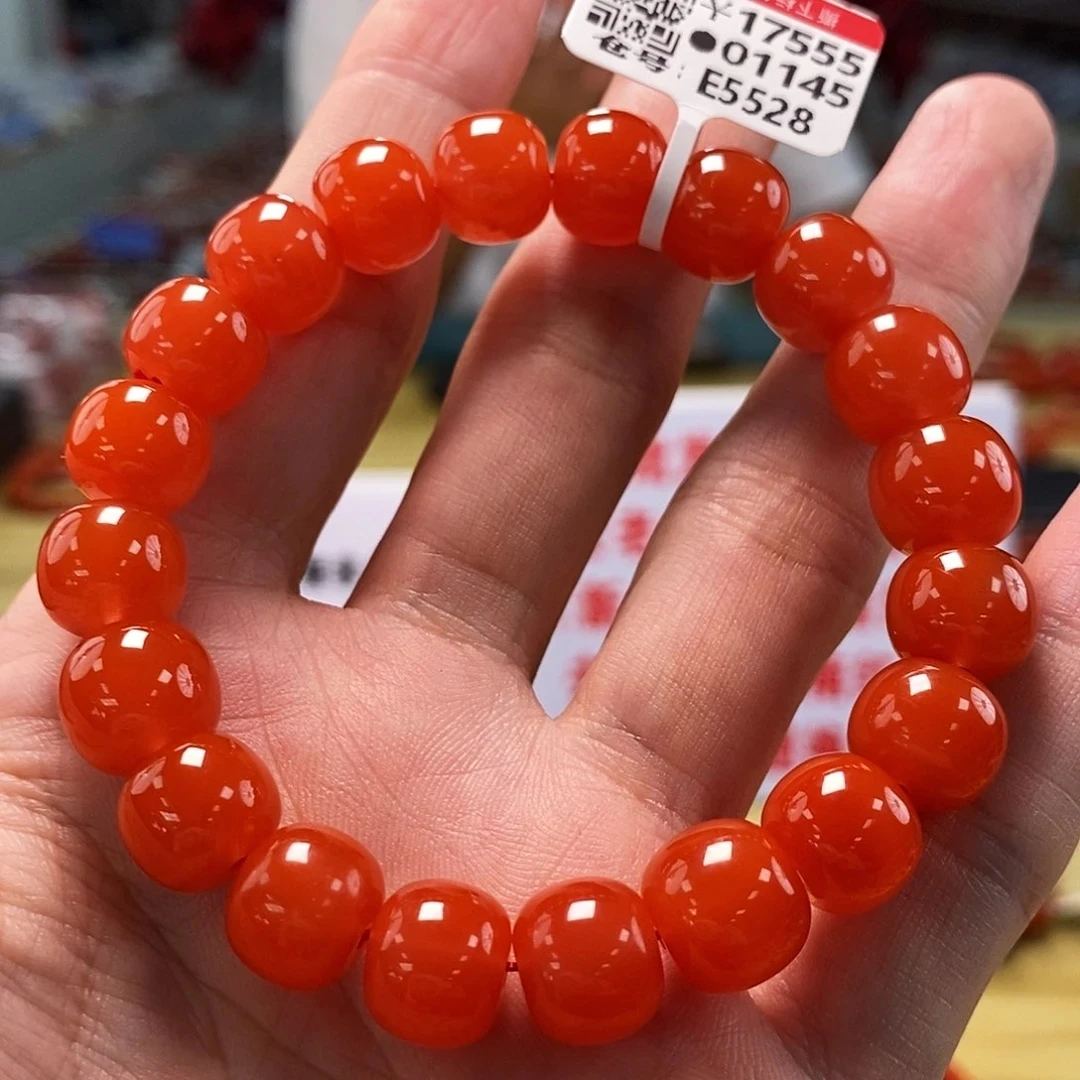 【小刘南红】保山南红滴水洞（云端）老型单圈11mm     多样性发一