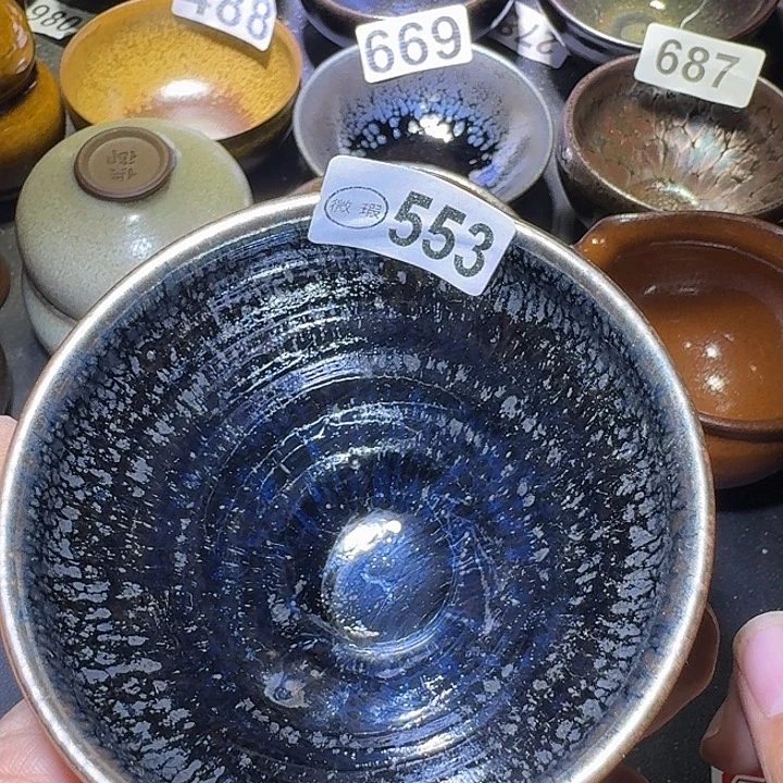 茶盏建盏瑕疵建盏
