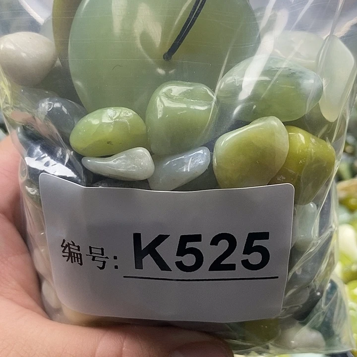 岫玉鱼缸石未镶嵌