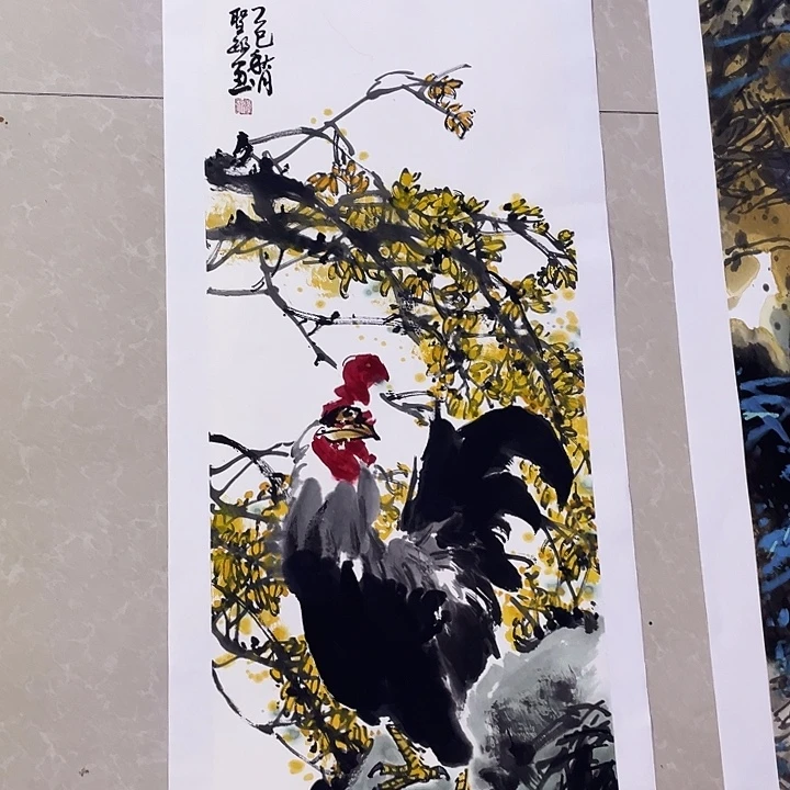 国画张圣敏先生纯手绘作品