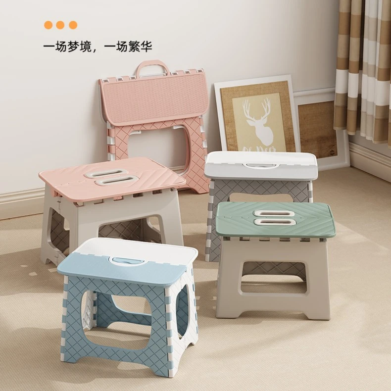 折叠凳小凳子家用便携式矮凳塑料客厅沙发凳儿童浴室防滑洗澡凳子