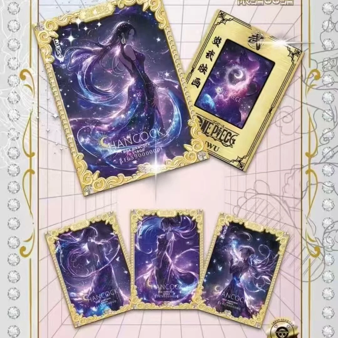 (转盘)全金属+钻票海贼王二创 收藏卡盲盒代拆无赏