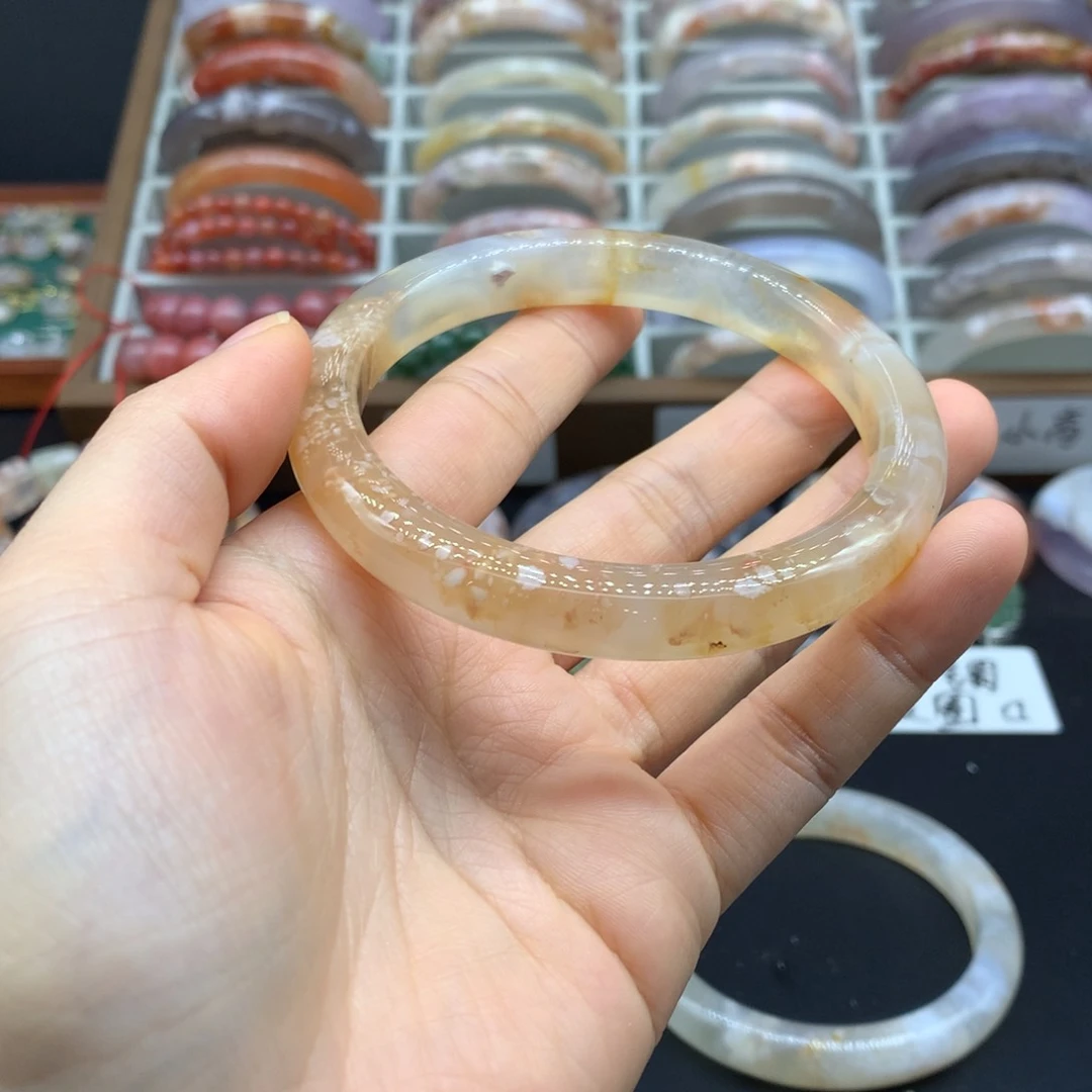 【闪购商品】玛瑙/玉髓手镯未镶嵌⌓*⌓