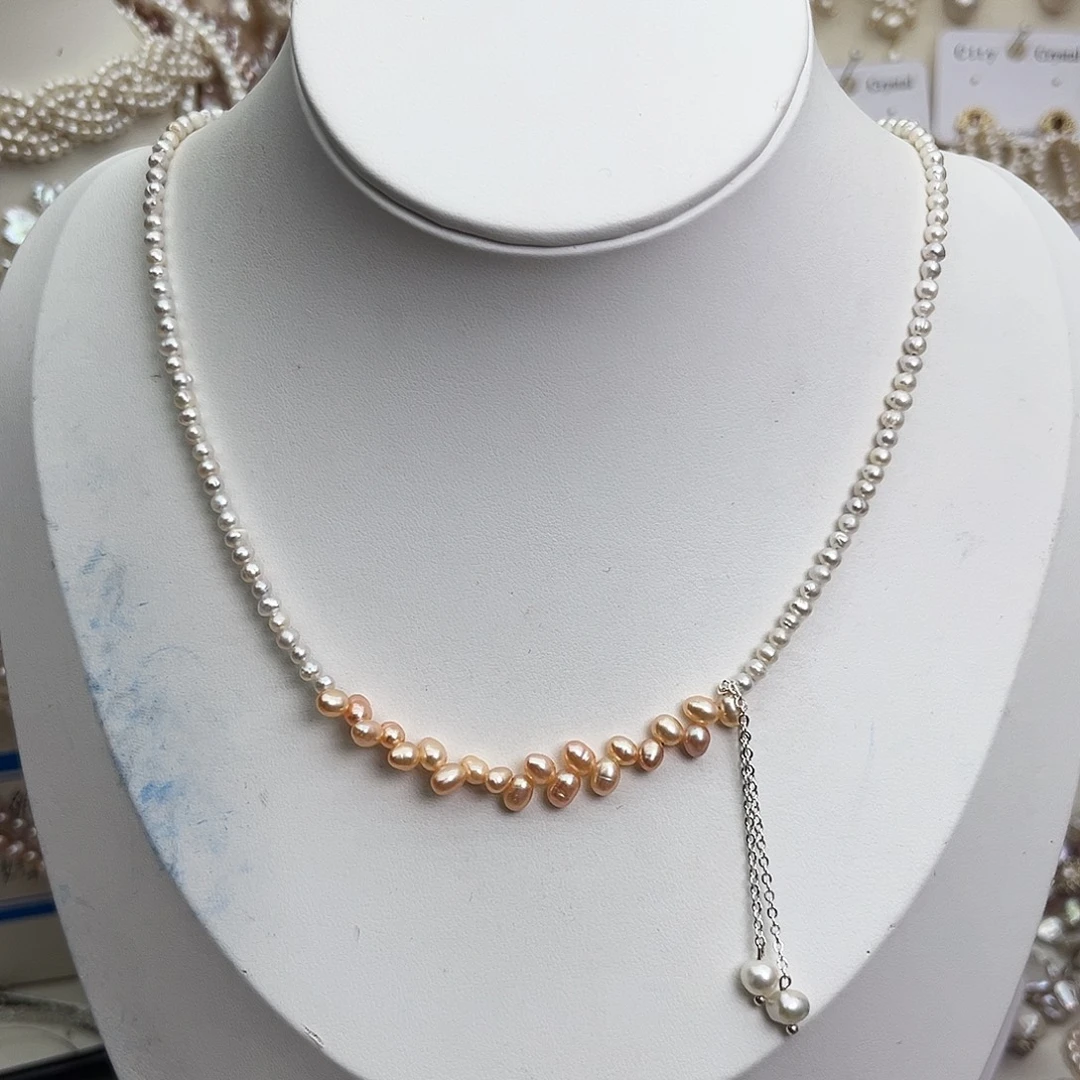 颈饰未镶嵌淡水珍珠