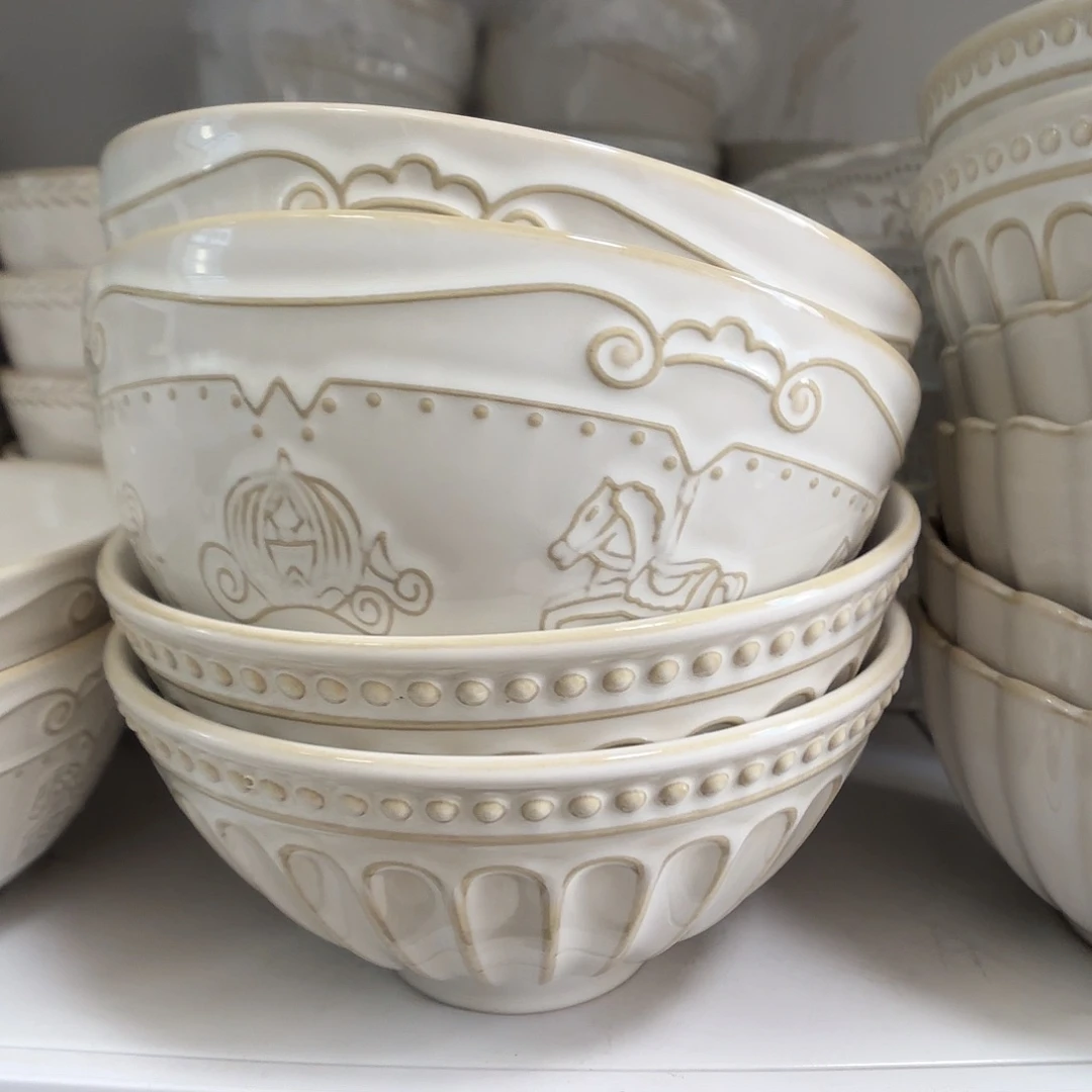 瓷片瑕疵特价陶瓷面碗