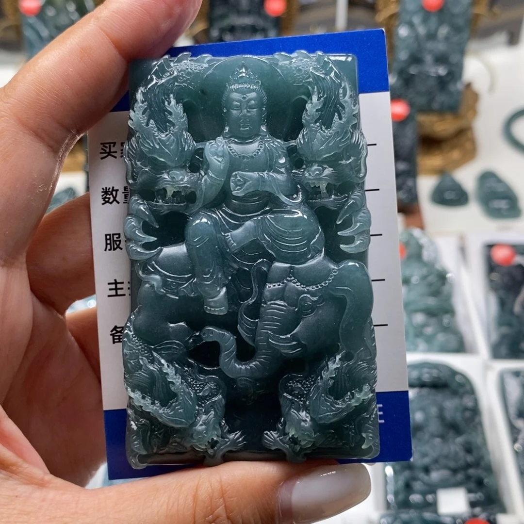 翡翠未镶嵌颈饰D*翡翠