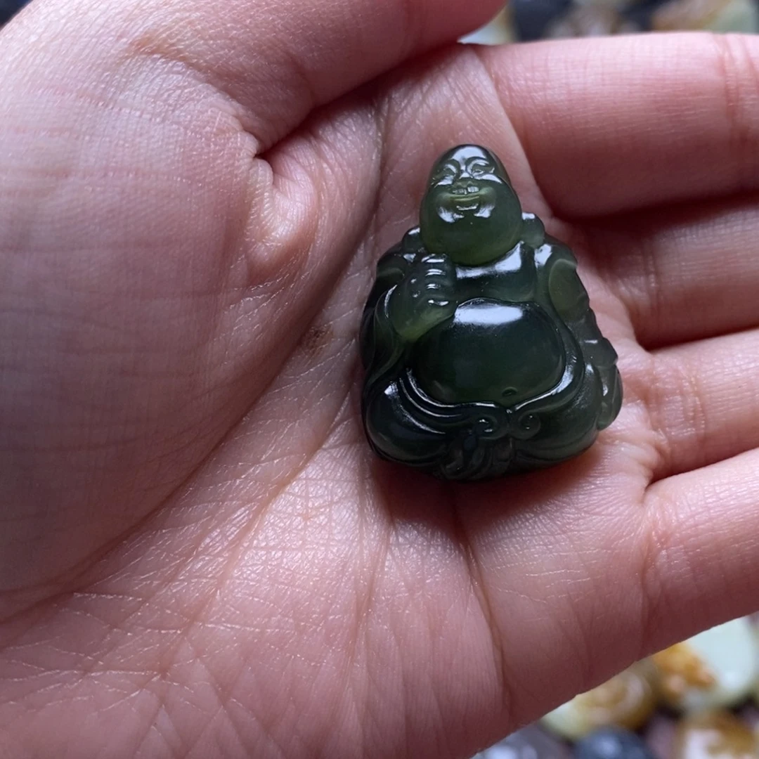 吊坠(不含链)未镶嵌和田玉（糖玉）