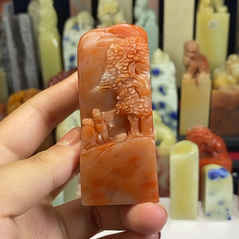 【闪购商品】青田石印石  老挝。