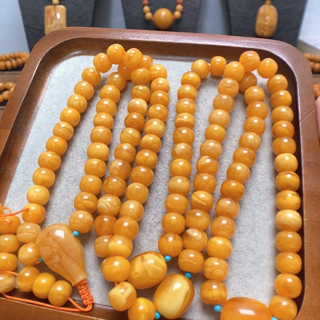 蜜蜡未镶嵌手链蜜蜡