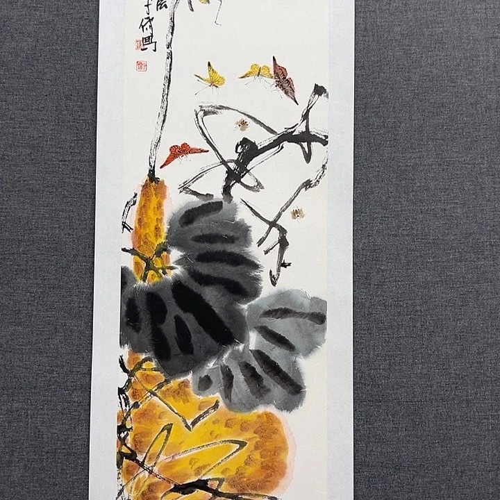 国画书画作品多次