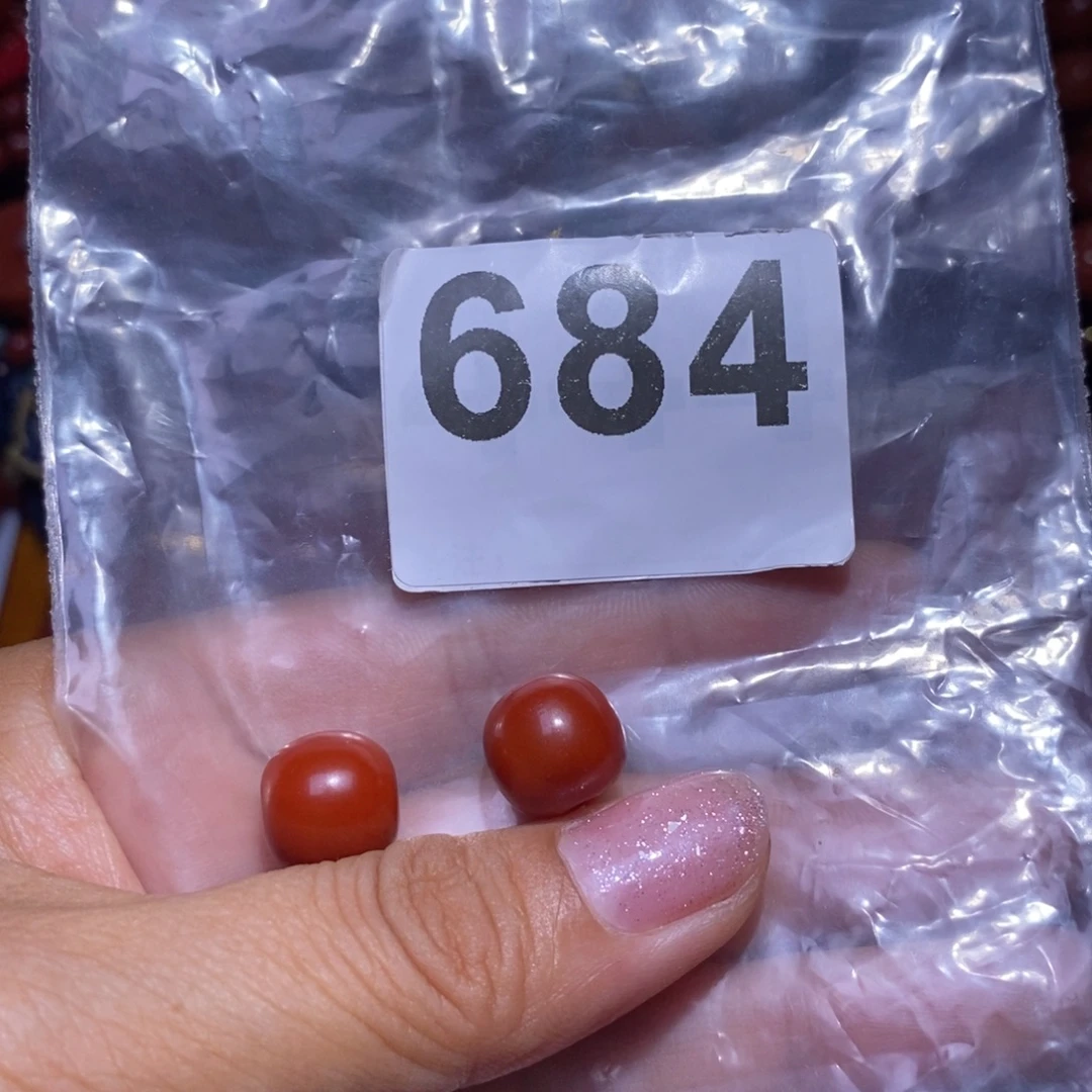 N***d未镶嵌单珠南红玛瑙