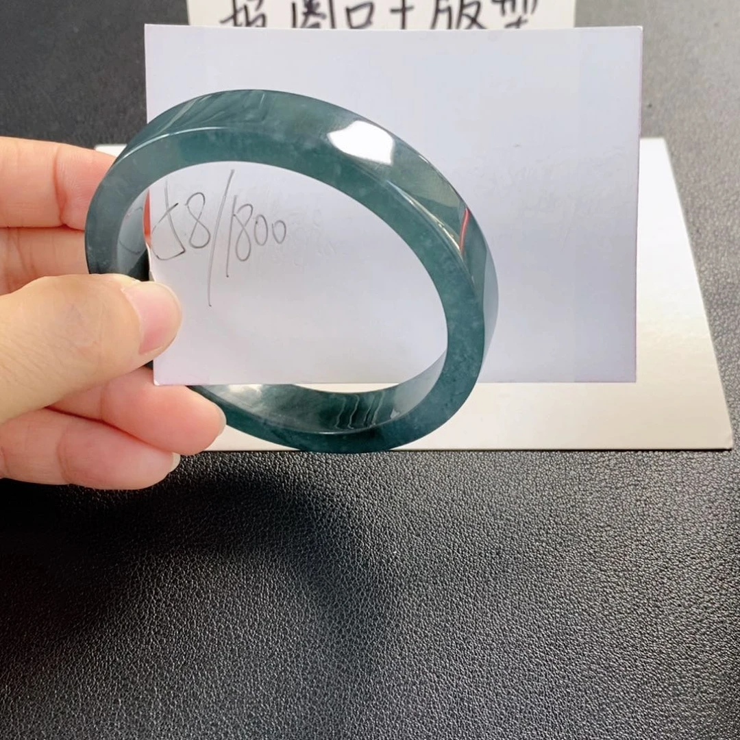 翡翠未镶嵌手镯天然翡翠