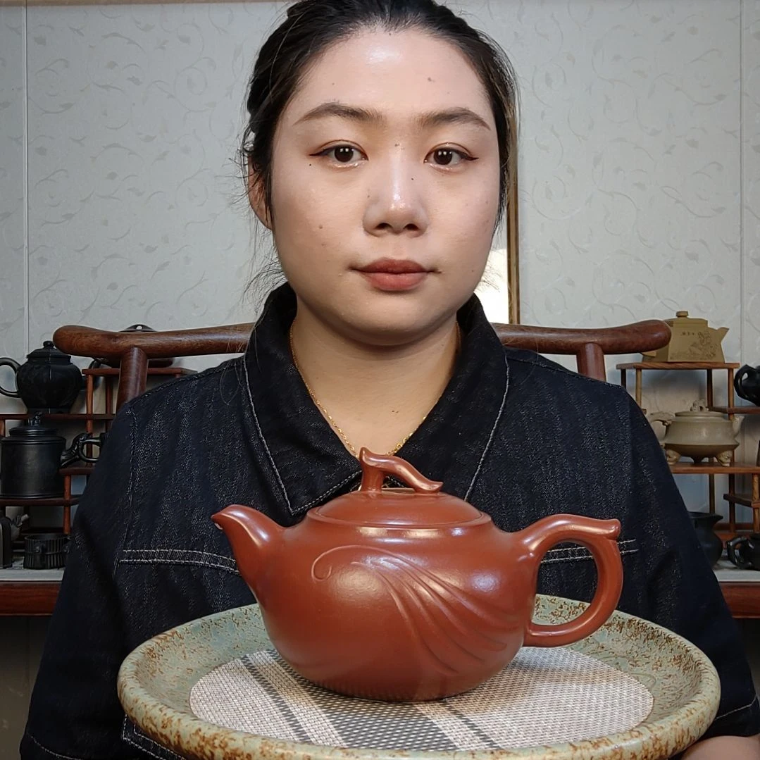 茶壶朱泥大红袍凤凰于飞260毫升