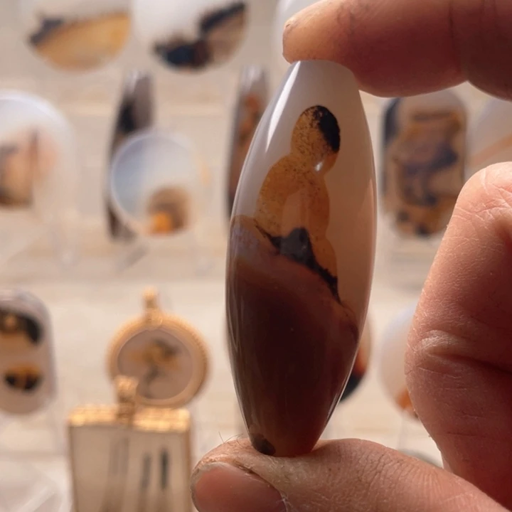 未镶嵌吊坠(不含链)玛瑙/玉髓