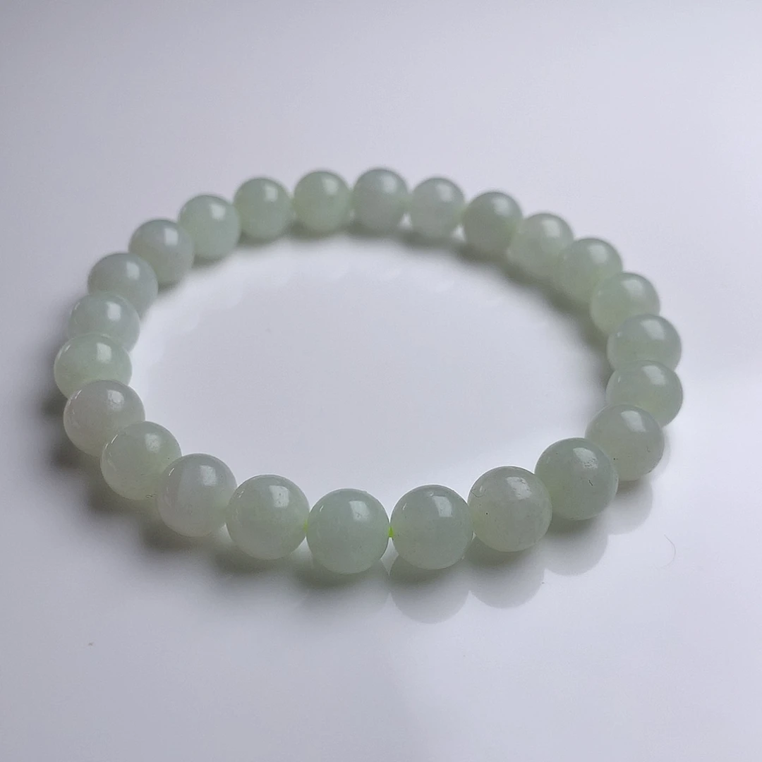 未镶嵌手串翡翠7.5mm！