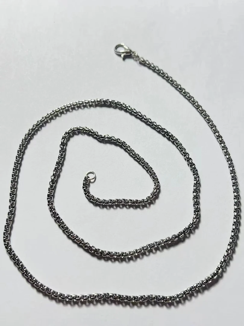 原创银色国风小众设计百搭项链Ht7910