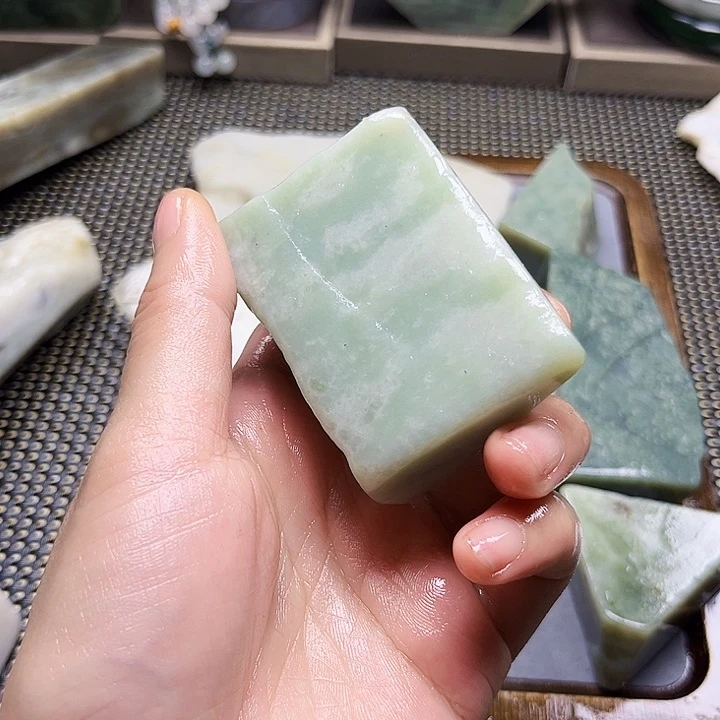 和田玉珠宝半成品未镶嵌