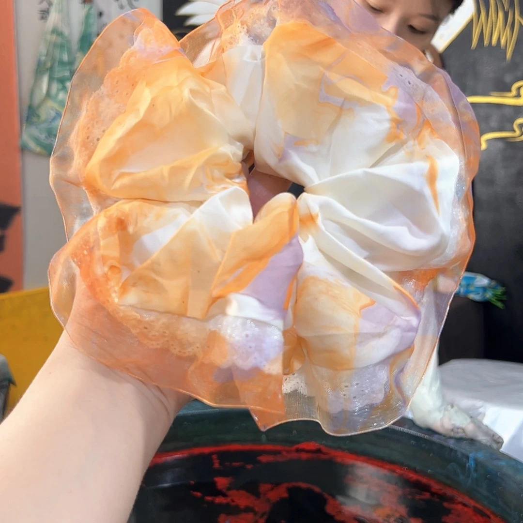 07蕾丝发圈手作饰品