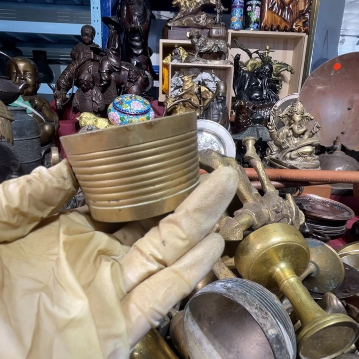 小*山大阪回流铜器摆件12