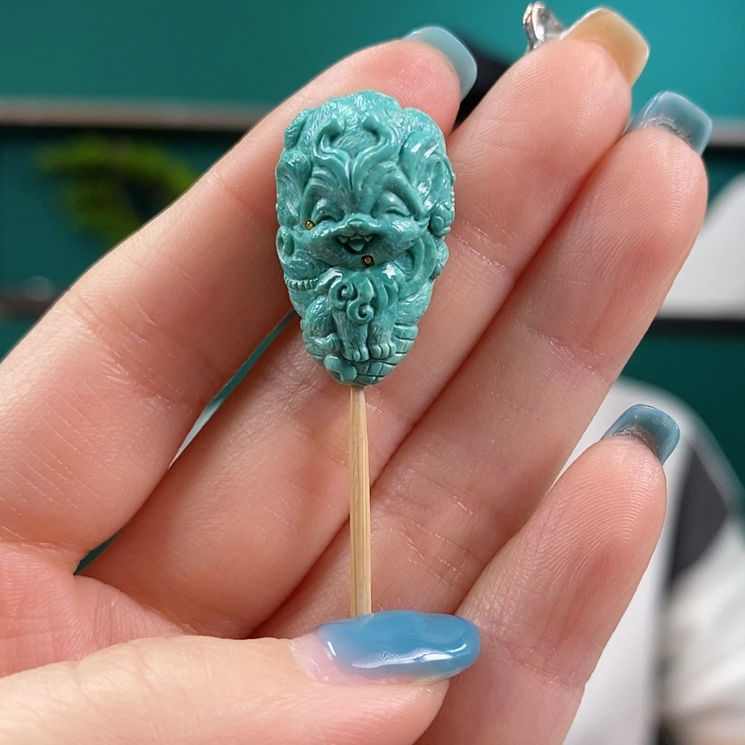 绿松石珠宝奇石未镶嵌