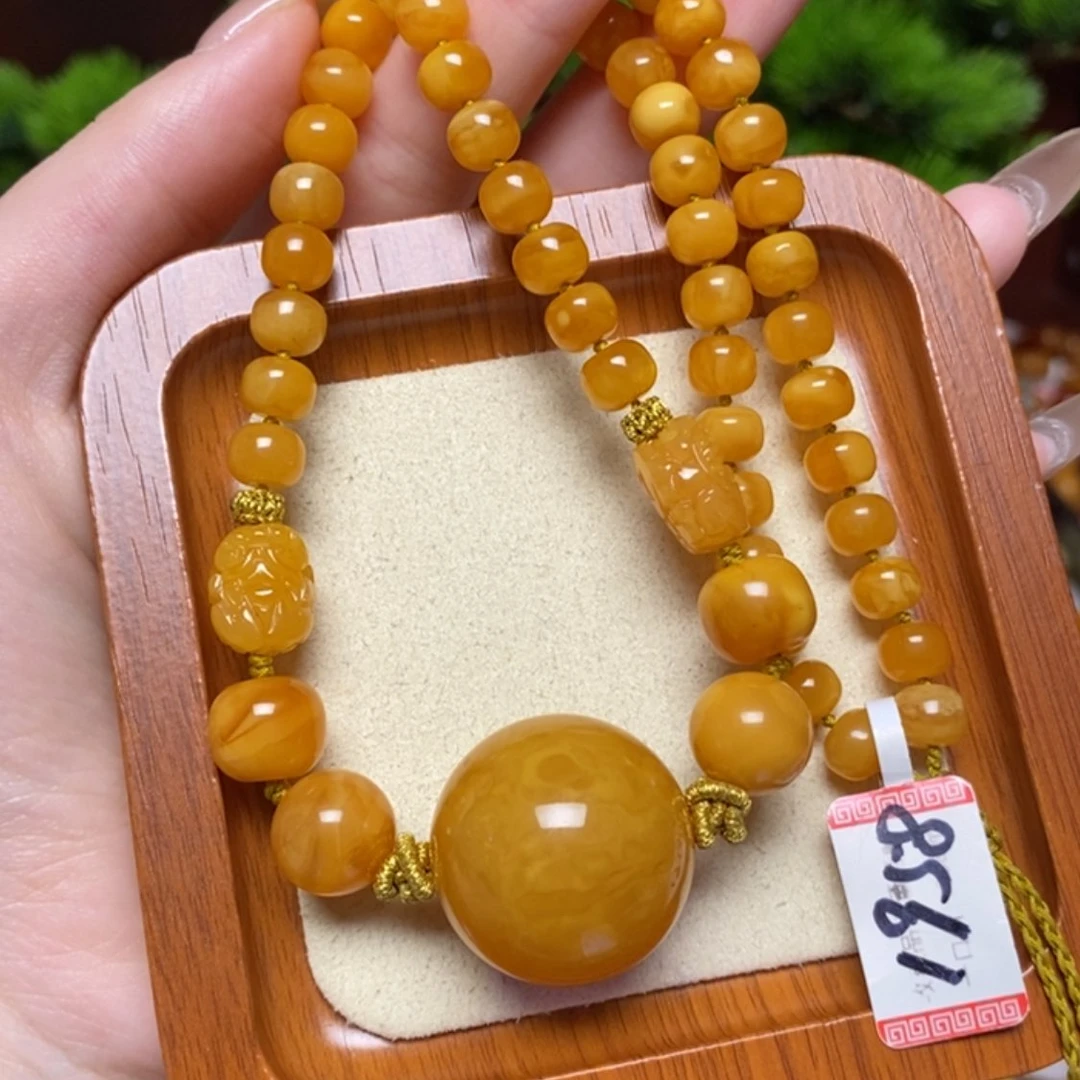 【闪购商品】未镶嵌颈饰蜜蜡项链