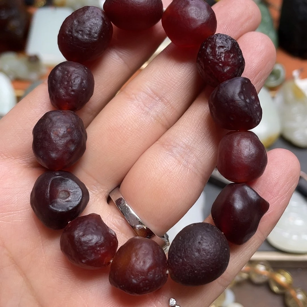 玛瑙/玉髓手链合金