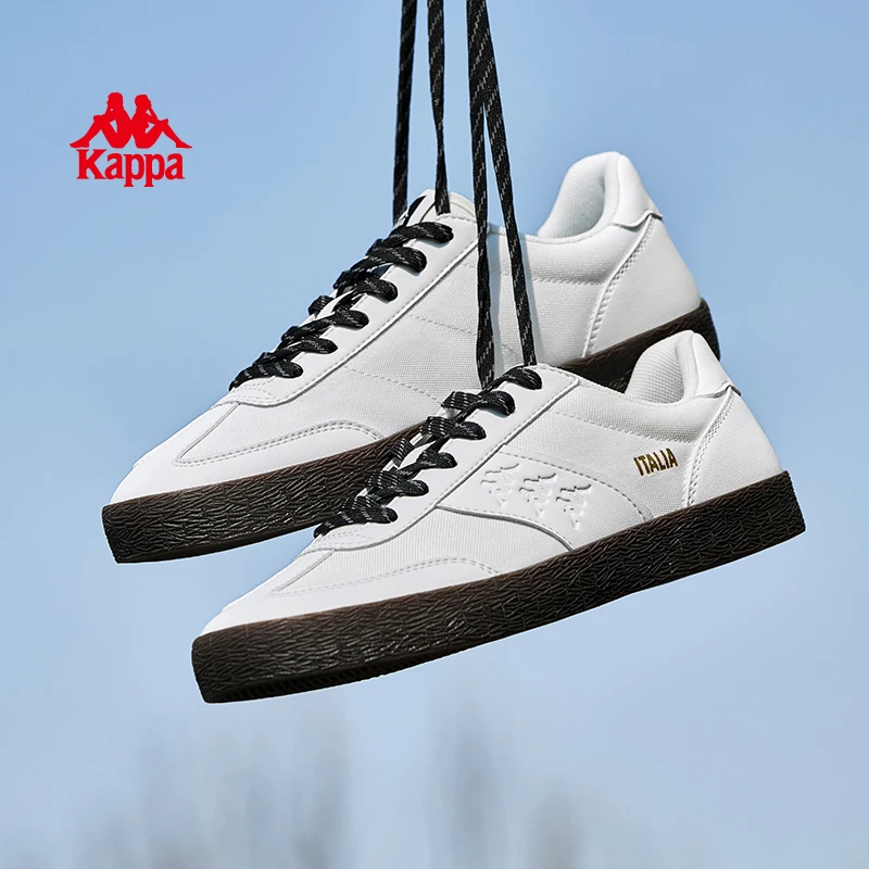 Kappa/卡帕夏季新款时尚百搭德训鞋经典低帮休闲情侣同款鞋子C06F