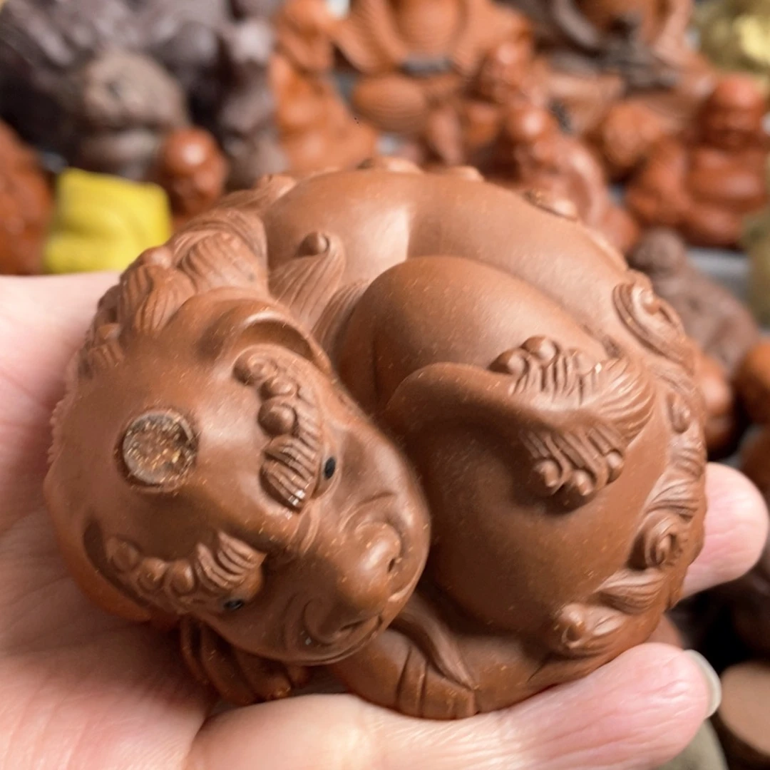 【闪购商品】紫砂茶宠小*紫砂瑕疵