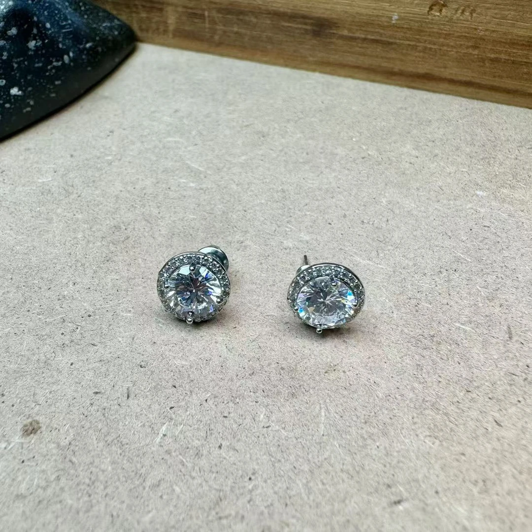 铜合金耳饰 满天星钻款耳钉511489