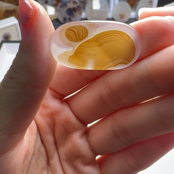 玛瑙/玉髓未镶嵌摆件