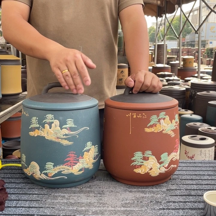 段泥茶叶罐茶叶罐
