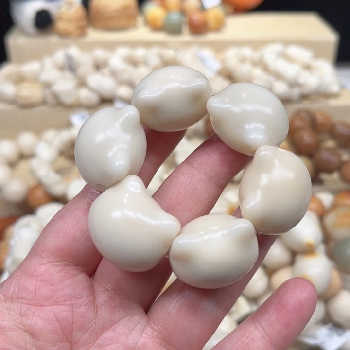 菩提根/象牙果手串象牙果猫头2-6-30